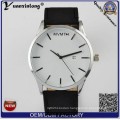 Yxl-552 2016 Fashion Man and Women Business Wrist Leather Mvmt Style Quartz Watch